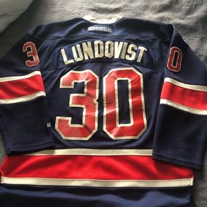 New York Rangers Henrik Lundqvist Heritage Jersey